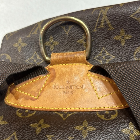 Louis Vuitton Montsouris Monogram Bag pack Serial Code MI0995 - Picture 10 of 12